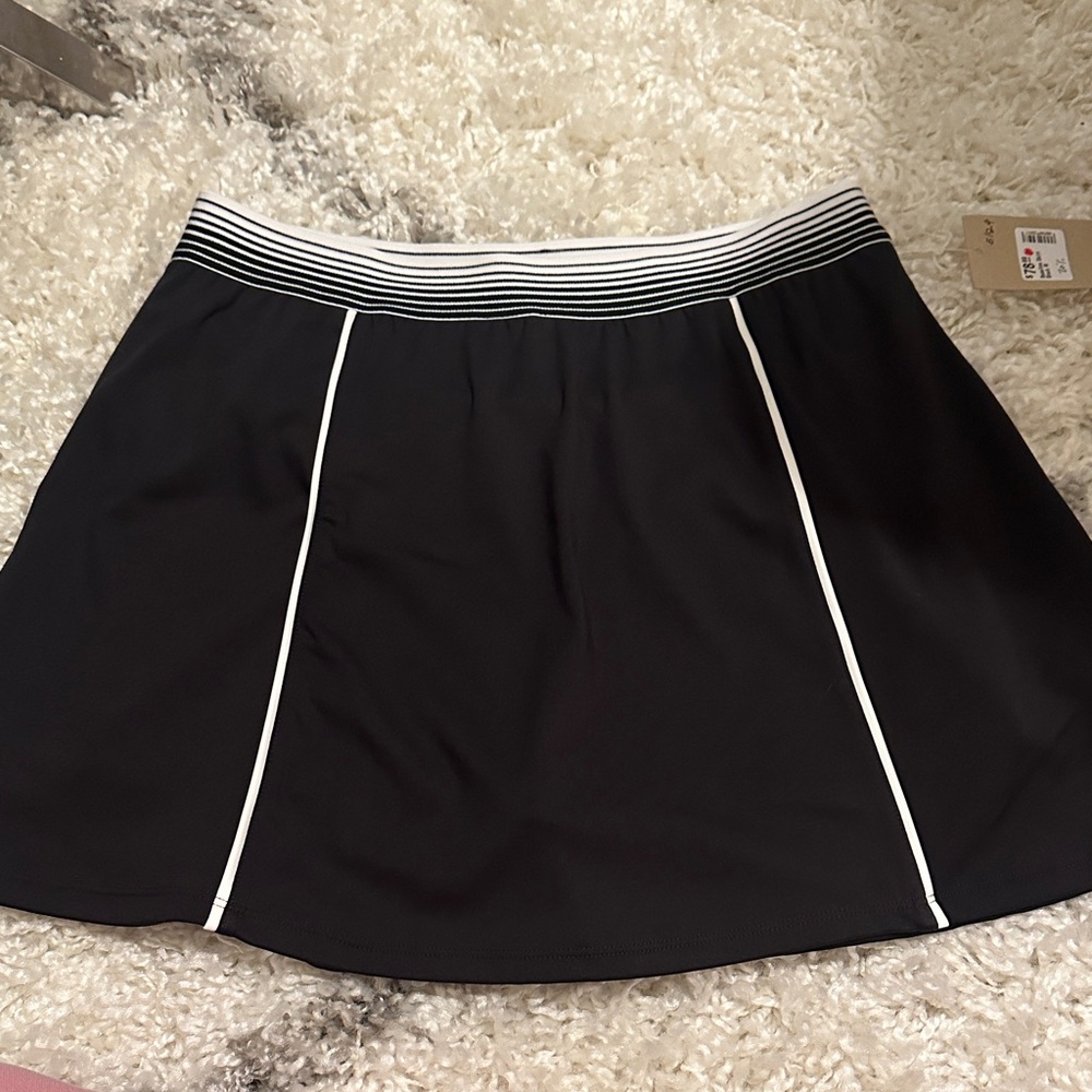 Z Supply Black A-Line Mini Skirt Athletic
